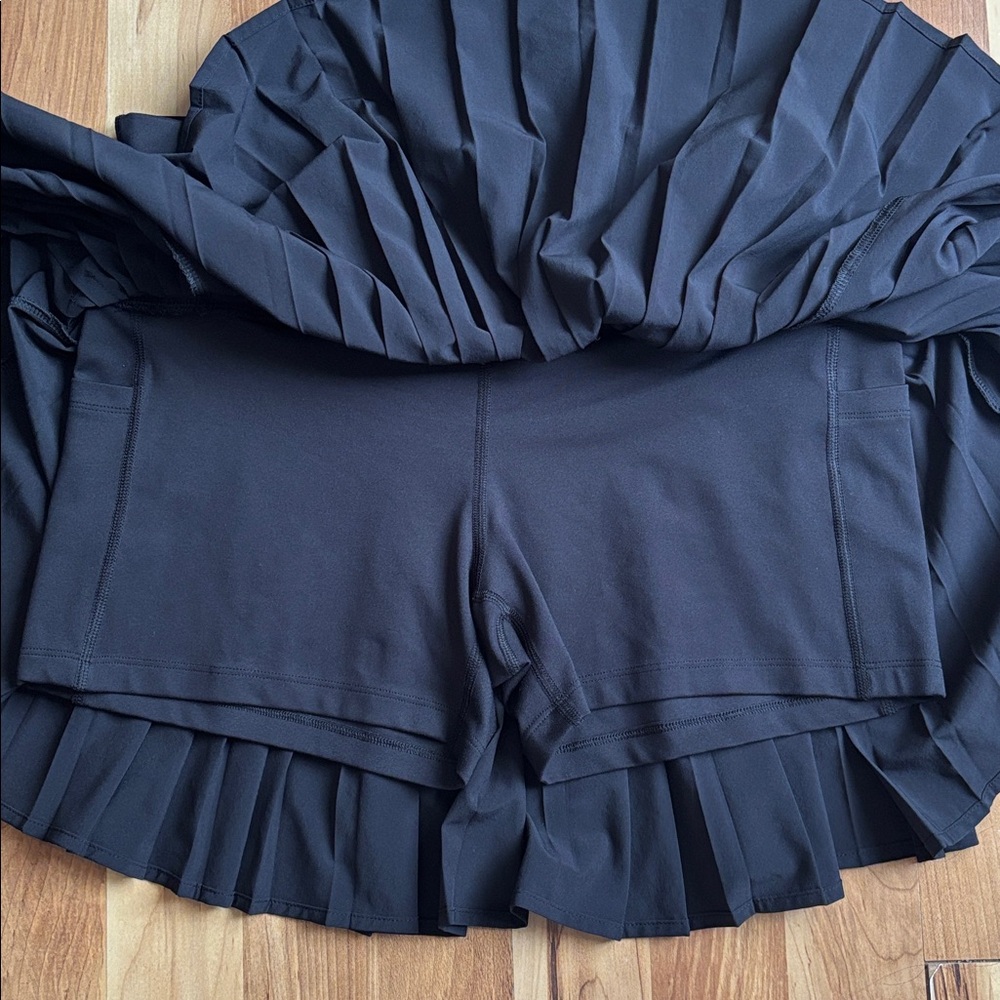 All In Motion Black Pleated Athletic Tennis Golf Skort size large - Picture 5 of 7